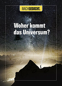 Titelseite A6-Flyer Universum
