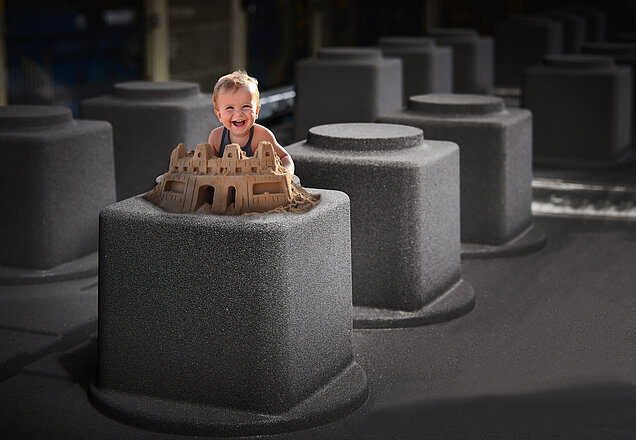 Bildmontage Sandform